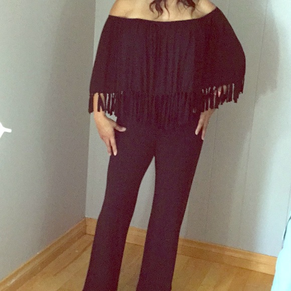 James & Joy Pants - ⬇️ Black Jumpsuit Boho Style